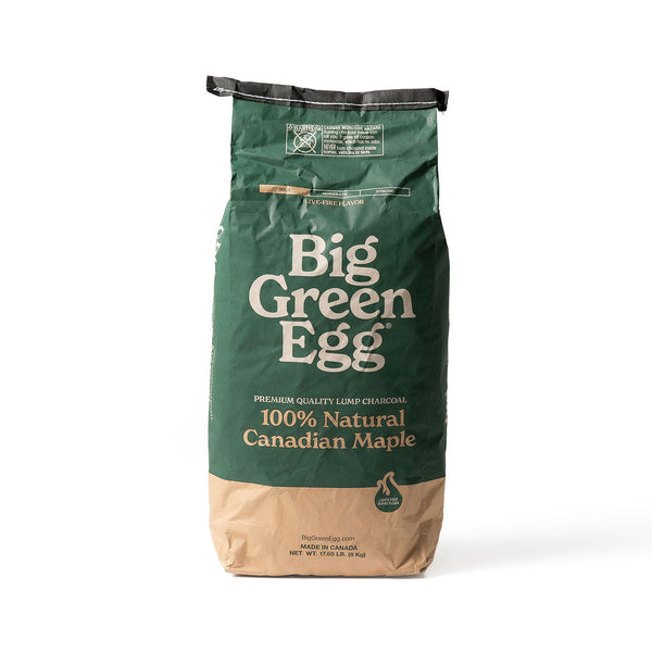 Big Green Egg 100% Natural Canadian Maple Lump Charcoal (17.65 lb)