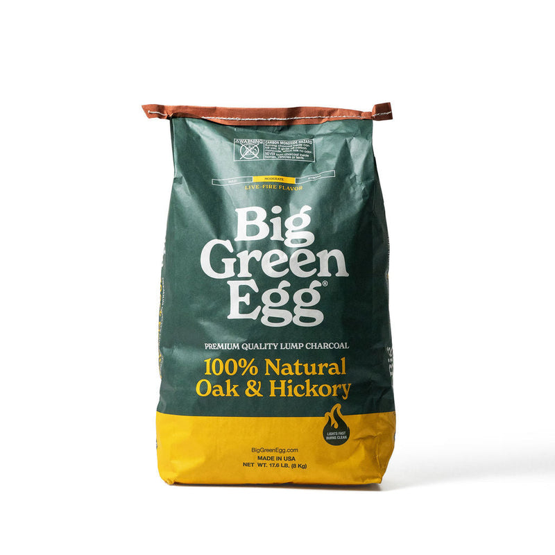 Big Green Egg 100% Natural Oak & Hickory Lump Charcoal (17.6 lb)