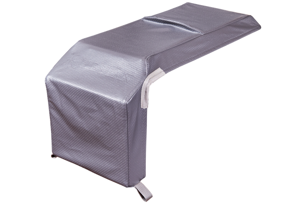 Hestan Carbon Fiber Vinyl Cover for Double Side Burner