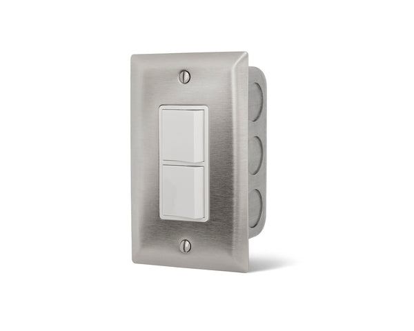 Infratech Duplex Stack On/Off Switch (Dual Element Heaters)