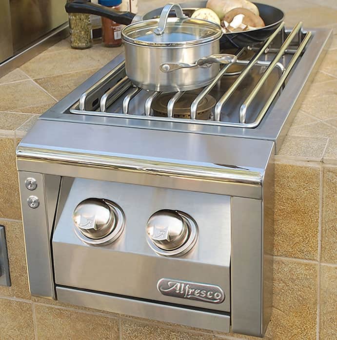 Alfresco AXE Built-In Sear Zone Side Burner