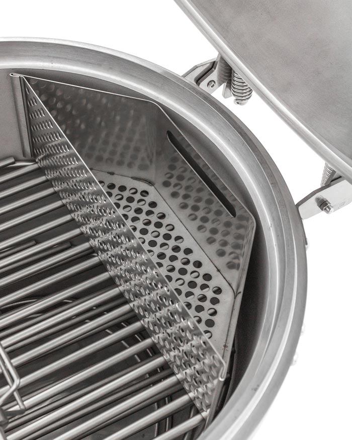 Blaze Kamado Easy Light Indirect Cooking System