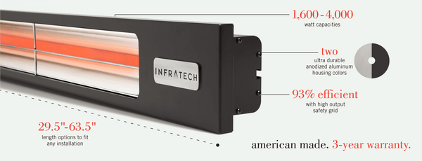 Infratech Slimline SL-30 3,000W Heater (63 1/2