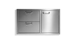 Sedona by Lynx Access Door & Enclosed Double Drawers