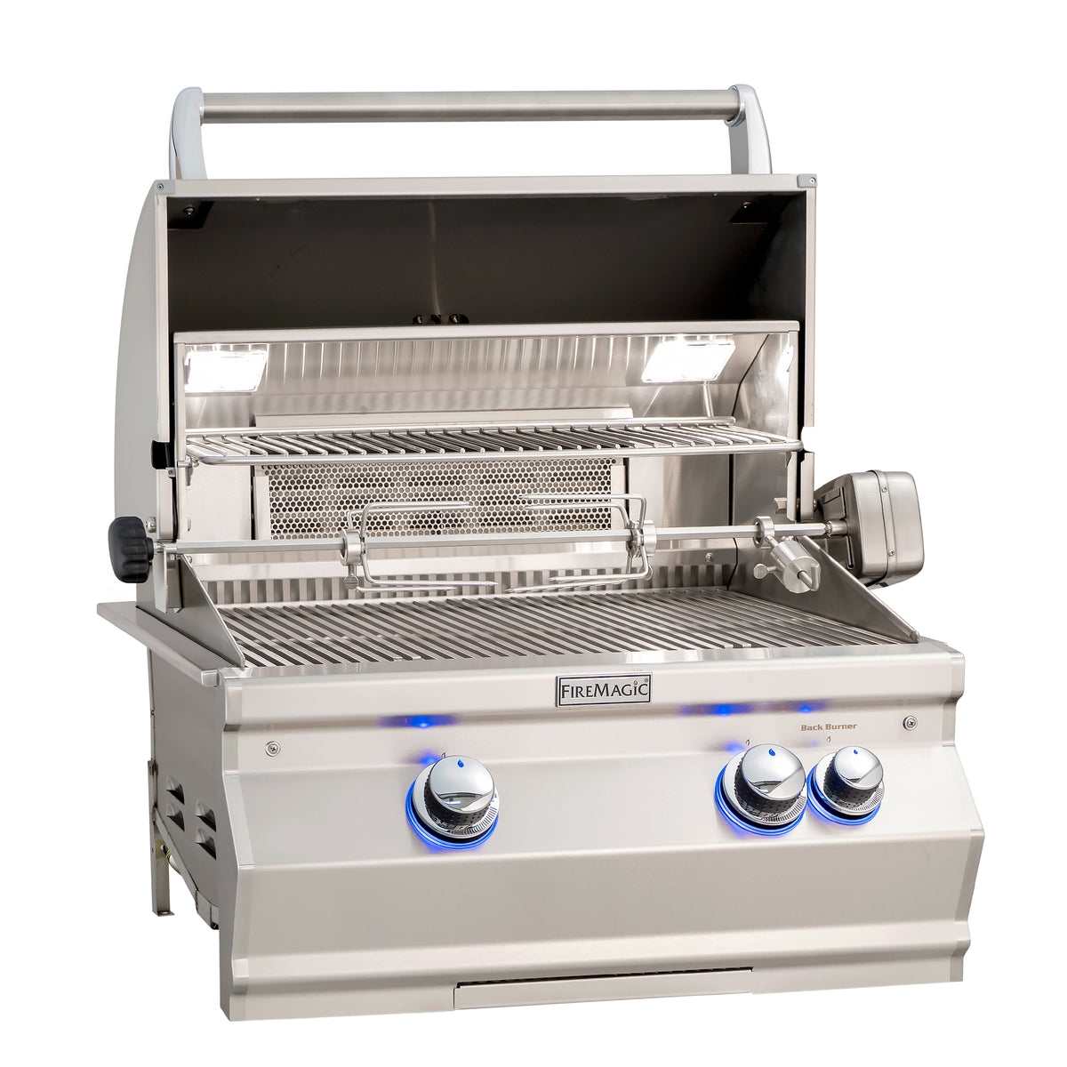 Fire Magic Aurora A430i 27" Built-In Gas Grill w/ Backburner & Rotisserie