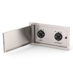 Fire Magic Stainless Steel Double Gas Timer Box