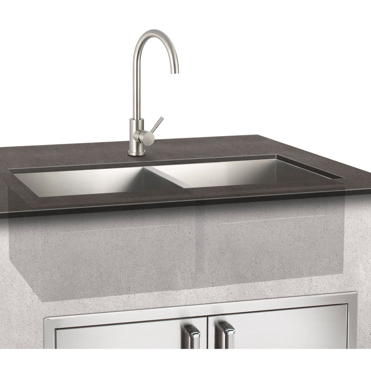 Fire Magic Double Sink