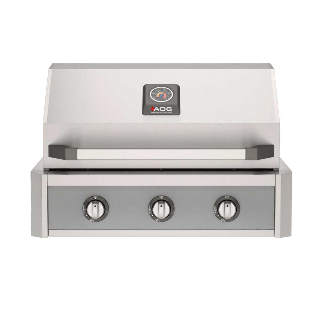 American Outdoor Grill T-Series 30" Built-In Gas Grill – gray