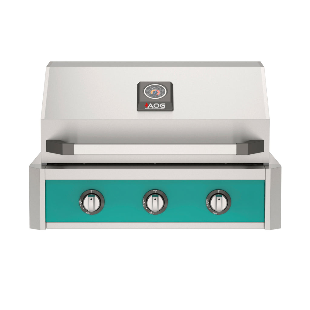 American Outdoor Grill T-Series 30" Built-In Gas Grill – teal