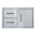 Broilmaster 34" Single Door / Double Drawer Combo