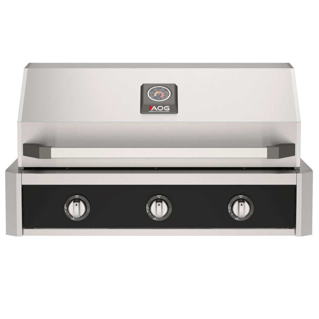 American Outdoor Grill T-Series 36" Built-In Gas Grill – black