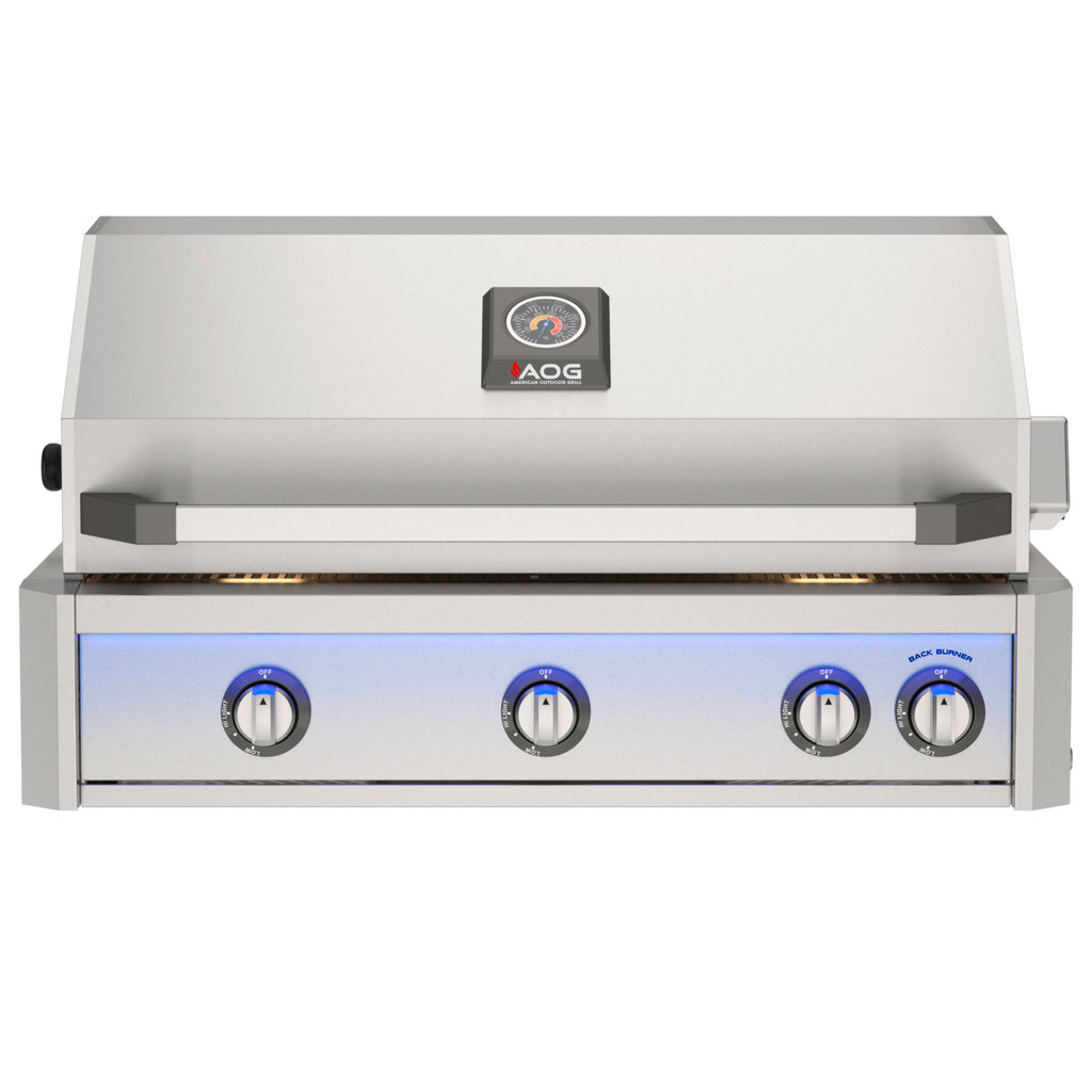 American Outdoor Grill L-Series 36" Built-In Gas Grill w/ Backburner & Rotisserie