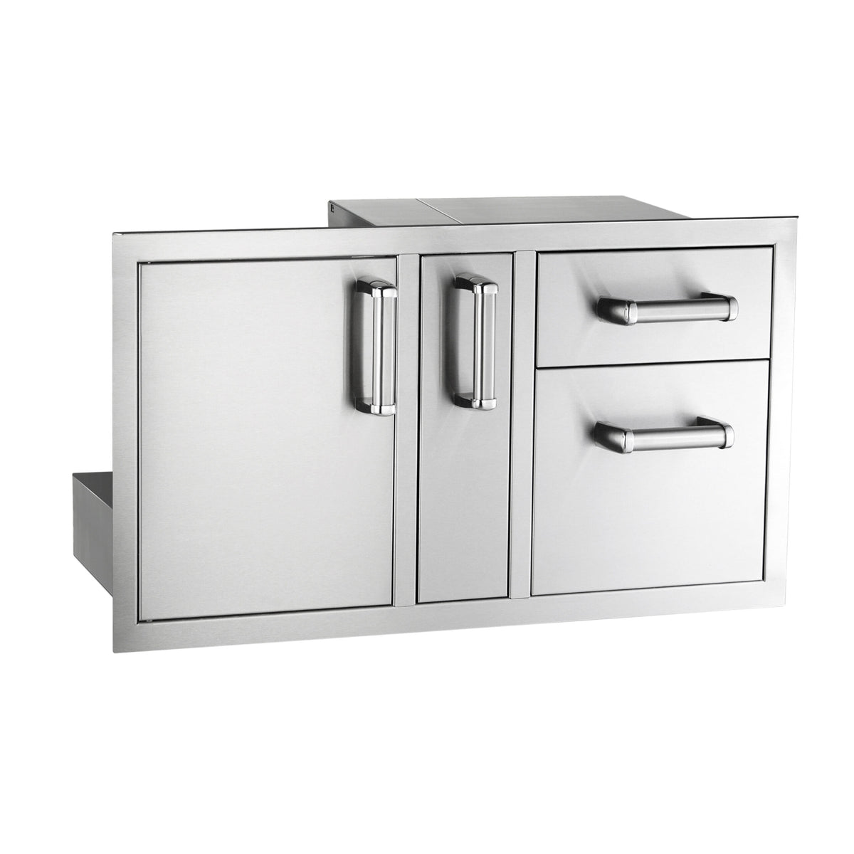 Fire Magic Premium Flush Access Door w/ Platter Storage & Double Drawer