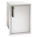 Fire Magic Premium Flush Single Door w/ Dual Drawers