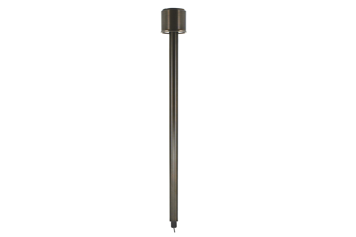 Lumien Solid Brass Path Light Stem