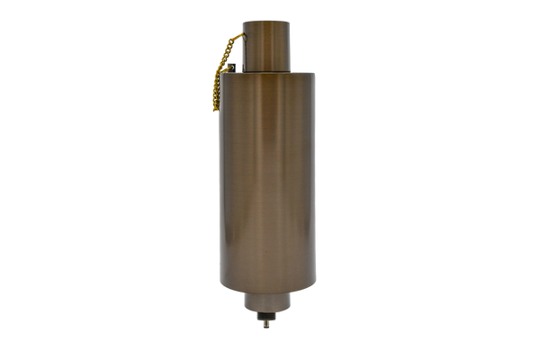 Lumien Pro Electric Tiki Torch, Antique Brass