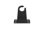 Lumien Aluminum Gutter Mount Bracket, Black
