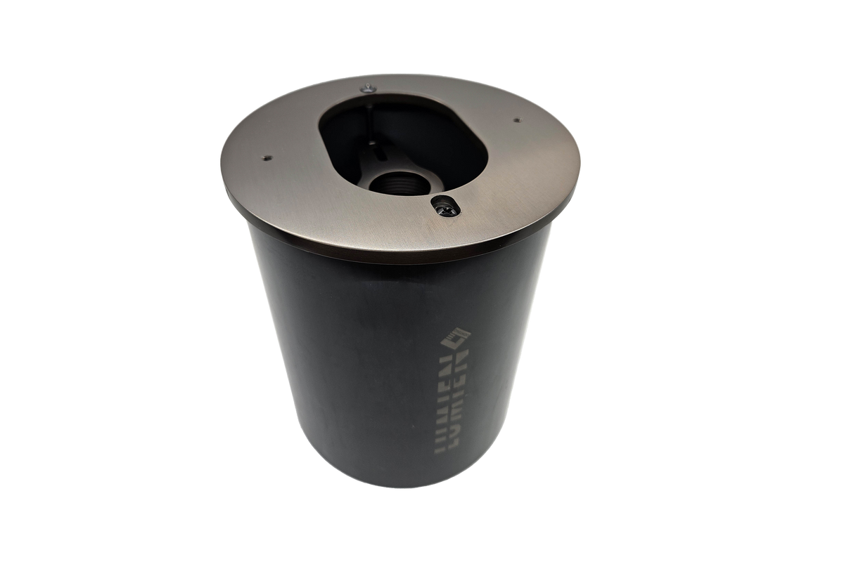 Lumien Well Light with PVC Tube, Brass