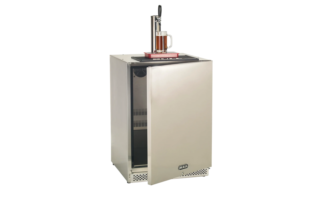 Bull Single Tap Outdoor Rated Kegerator – view 2