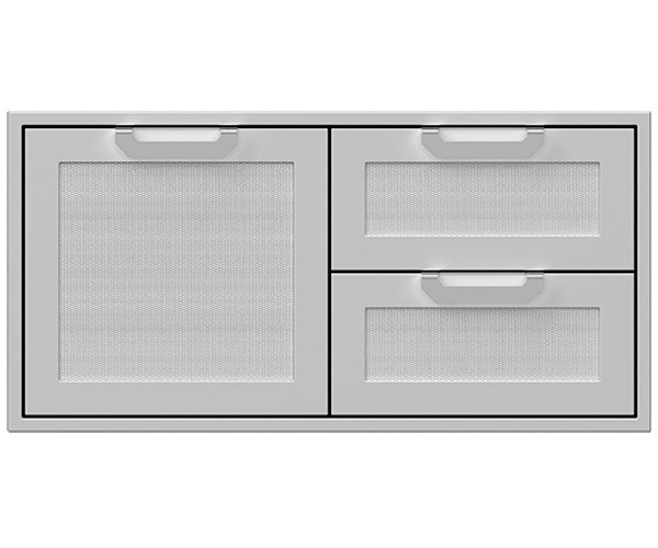 Hestan Double Drawer/Door Combo