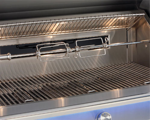 Alfresco AIPG 42" Intelligent Professional Built-In Gas Grill w/ Rotisserie – Mega-Drive rotisserie