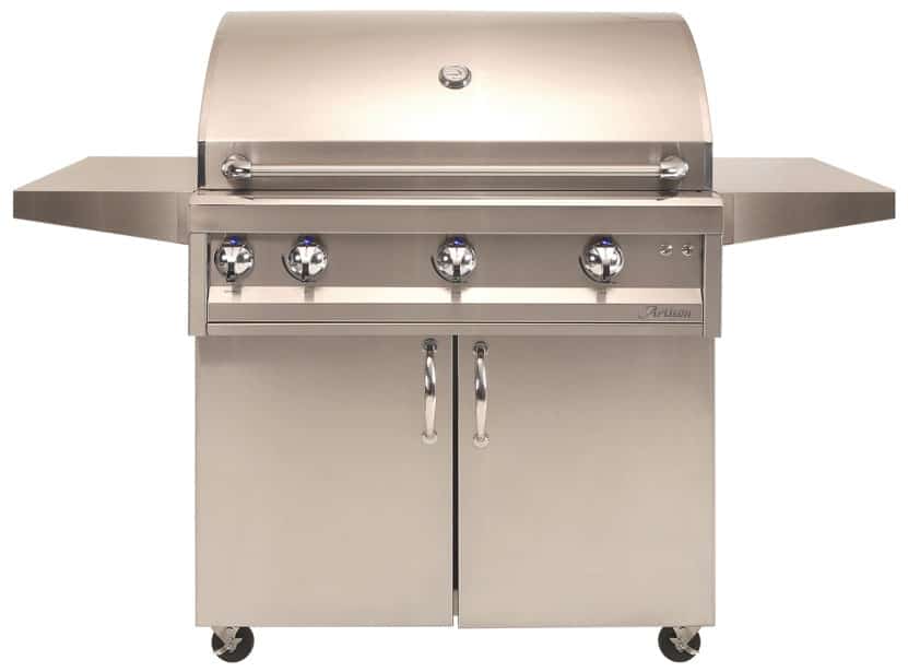 Artisan Professional 36" Freestanding Cart Gas Grill w/ Rotisserie