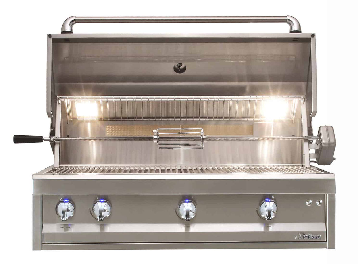 Artisan Professional 42" Built-In Gas Grill w/ Rotisserie