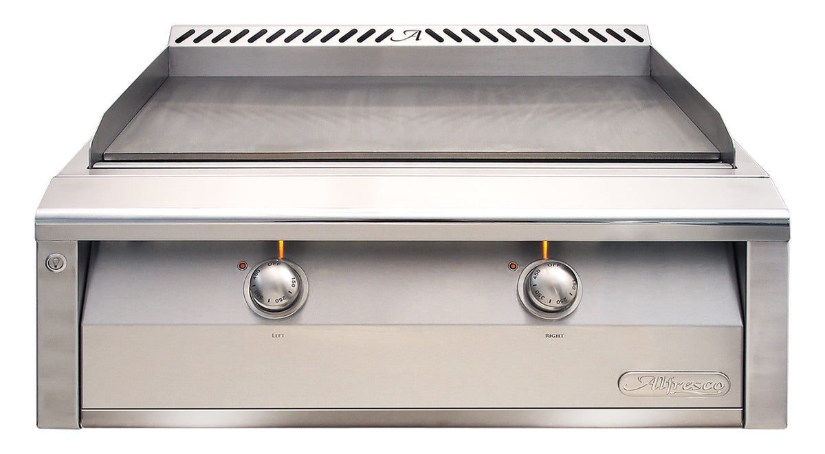 Alfresco AXE 30" Freestanding Cart Gas Griddle – griddle head