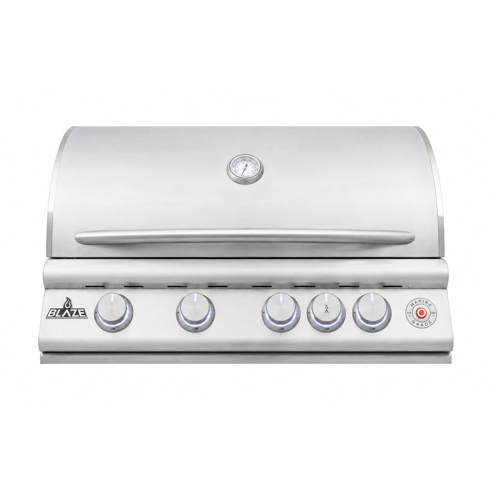 Blaze LTE+ 32" 4-Burner Built-In Gas Grill w/ Rear Burner – view 5