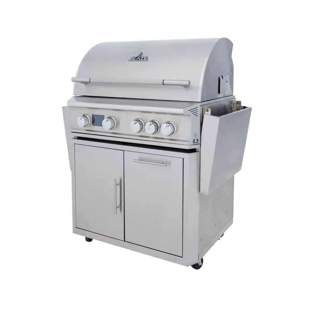 Blaze 32" Grill Cart for LTE Pro Grill – view 2
