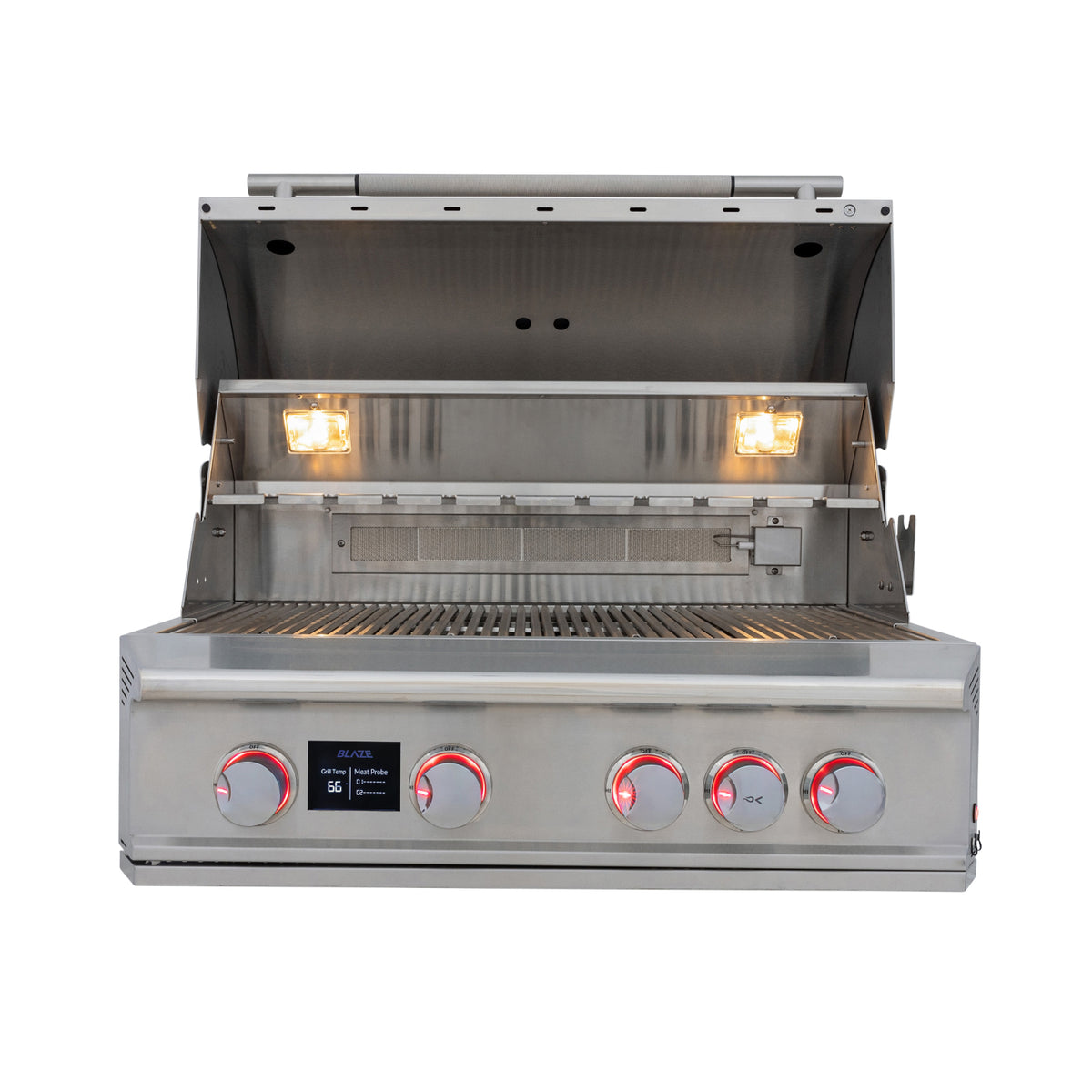 Blaze LTE Pro 32" 4-Burner Built-In Gas Grill w/ Rear Burner & Rotisserie – view 4