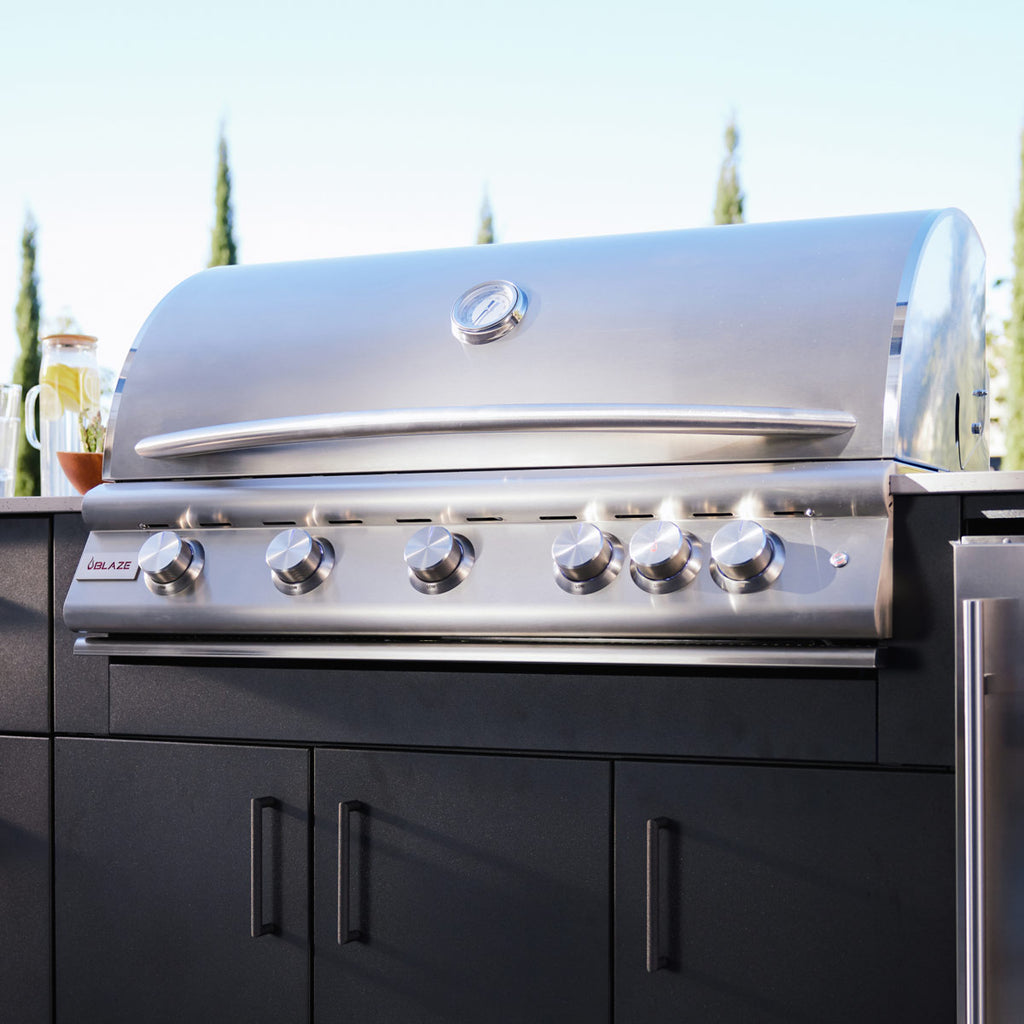 Blaze LTE+ 40" 5-Burner Built-In Gas Grill w/ Rear Burner
