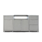 Blaze 6' Stainless Steel Grill Island for 32