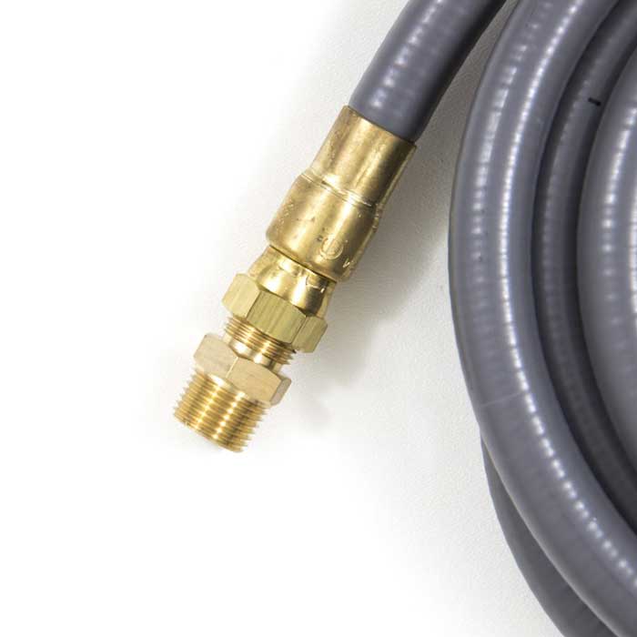 Blaze 1/2" x 10' Gas Hose w/ Quick Disconnect – view 2