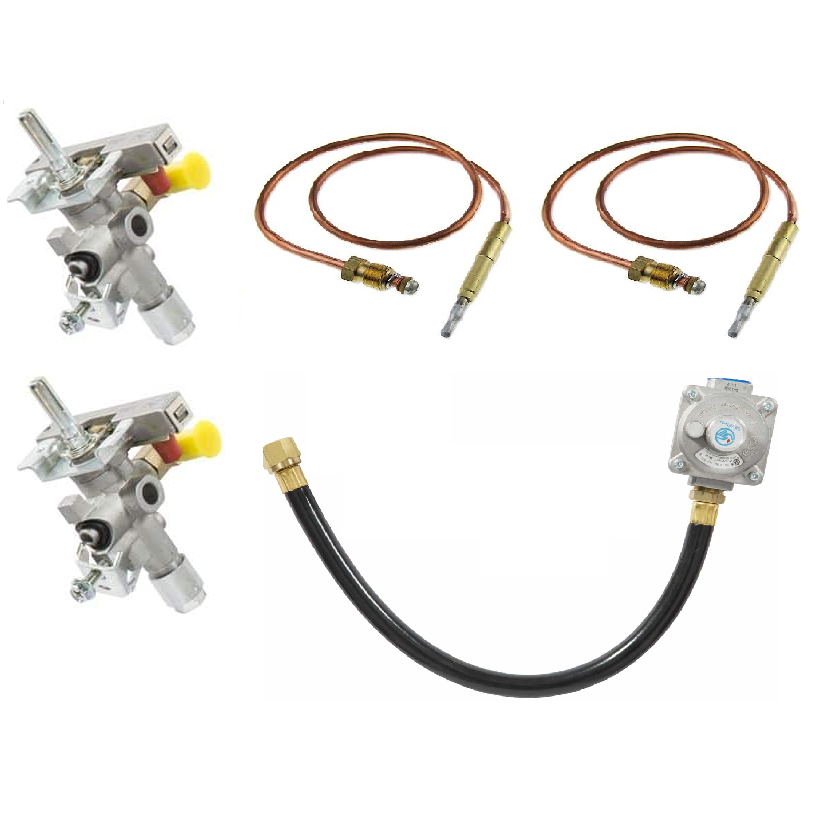 Coyote 30" Flat Top Grill Gas Conversion Kit – LP to NG