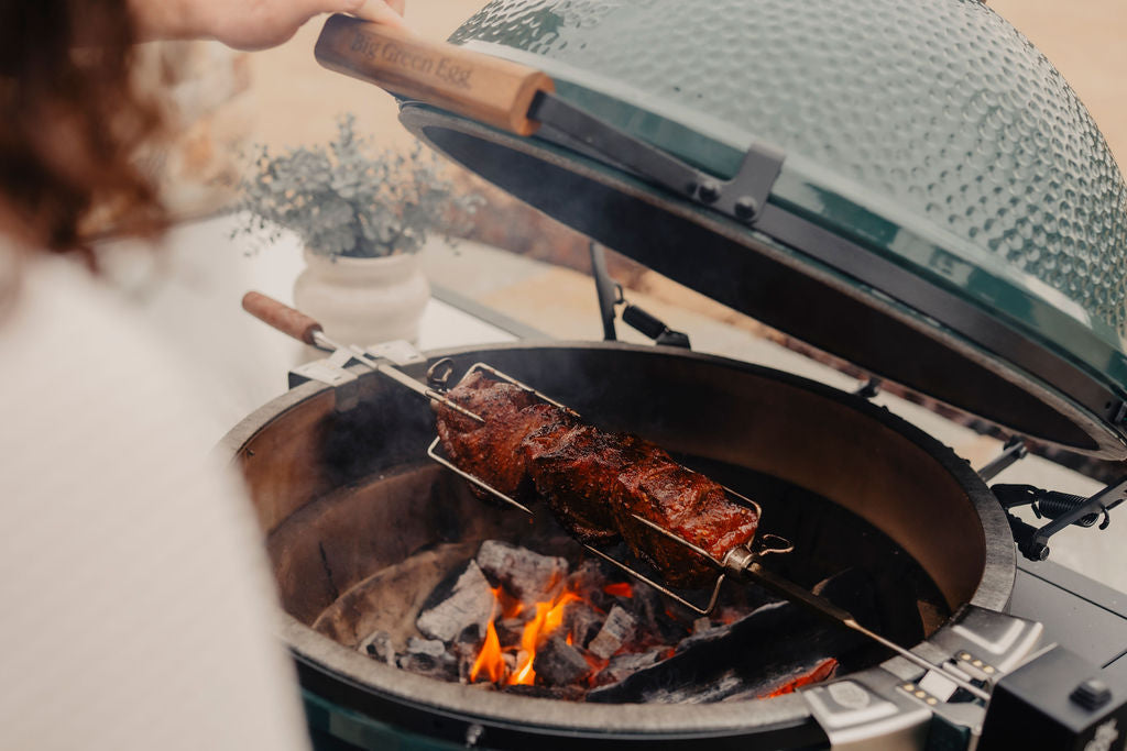Big Green Egg Rotisserie Complete
