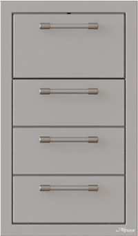 Alfresco 17" Triple Drawer & Towel Holder Combo