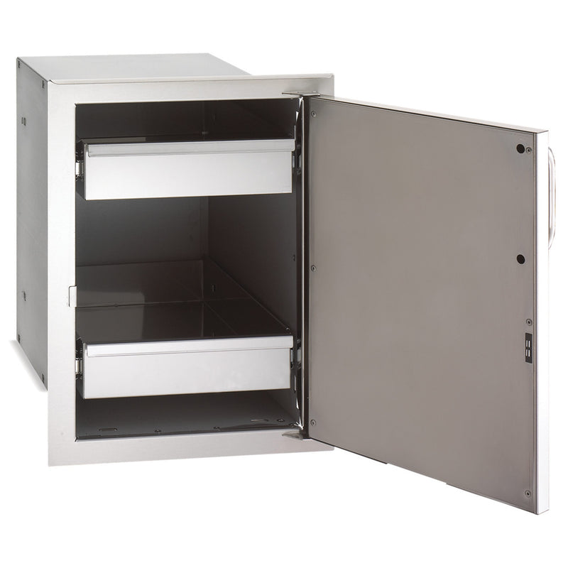 Fire Magic Select Single Door w/ Dual Drawers