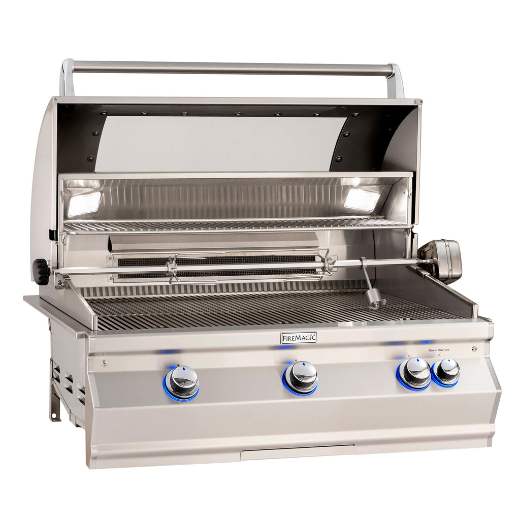 Fire Magic Aurora A790i 40" Built-In Gas Grill – Magic View window