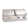 Fire Magic Aurora A830i Built-In Gas/Charcoal Combo Grill w/ Backburner & Rotisserie