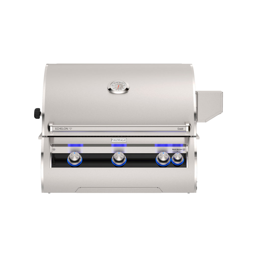 Fire Magic Echelon Diamond E660i 34" Built-In Gas Grill w/ Analog Thermometer