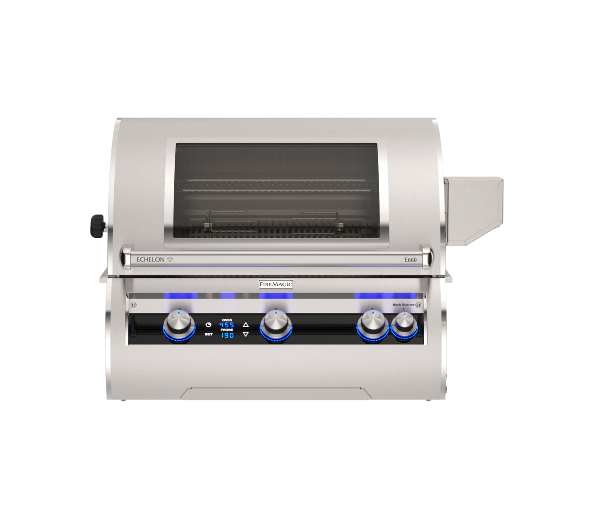 Fire Magic Echelon Diamond E660i 34" Built-In Gas Grill w/ Digital Thermometer – Magic View window