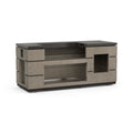 Fire Magic Contemporary 82" Pre-Fab Choice Island w/ Double Drawer Cut-out – Smoke