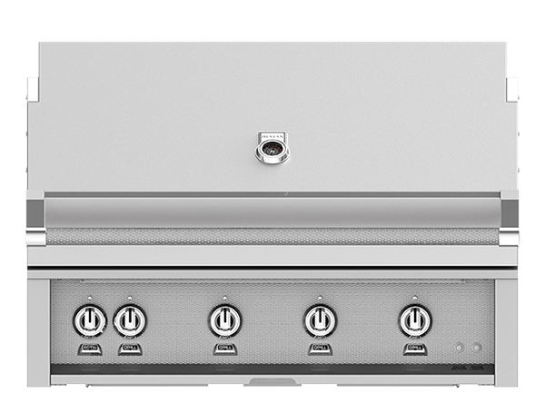 Hestan 42" Built-In Gas Grill w/ 4 Trellis Burners & Rotisserie