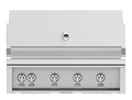 Hestan 42" Built-In Gas Grill w/ 3 Trellis & 1 Sear Burner & Rotisserie