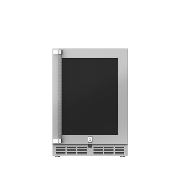 Hestan 24" Outdoor Refrigerator w/ Glass Door