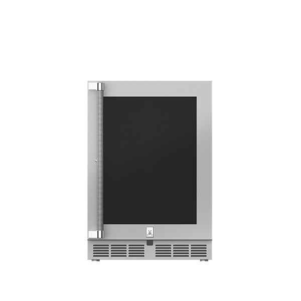 Hestan 24" Dual Zone Outdoor Refrigerator w/ Glass Door