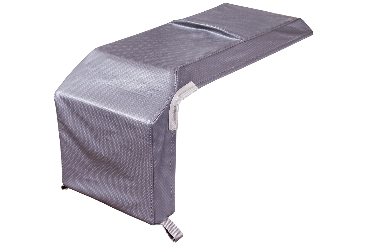 Hestan Carbon Fiber Vinyl Cover for Double Side Burner