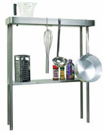 Alfresco High Shelf with Pot Rack & Light