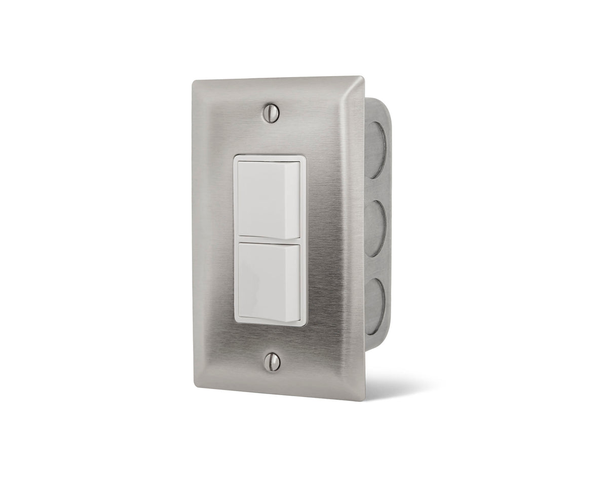 Infratech Duplex Stack On/Off Switch (Dual Element Heaters)
